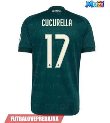 Lacne Muži Futbalové dres Real Madrid Marc Cucurella #17 2026-27 Krátky Rukáv - Preč